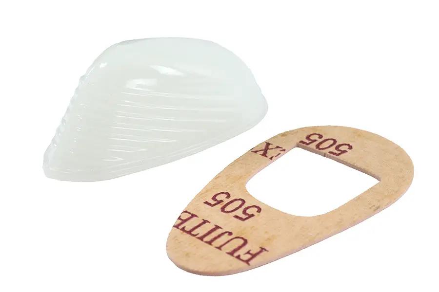 Wyatt Gatling Replica Fender Lamp Lens for Harley Davidson FL and VL Models by Wyatt Gatling
