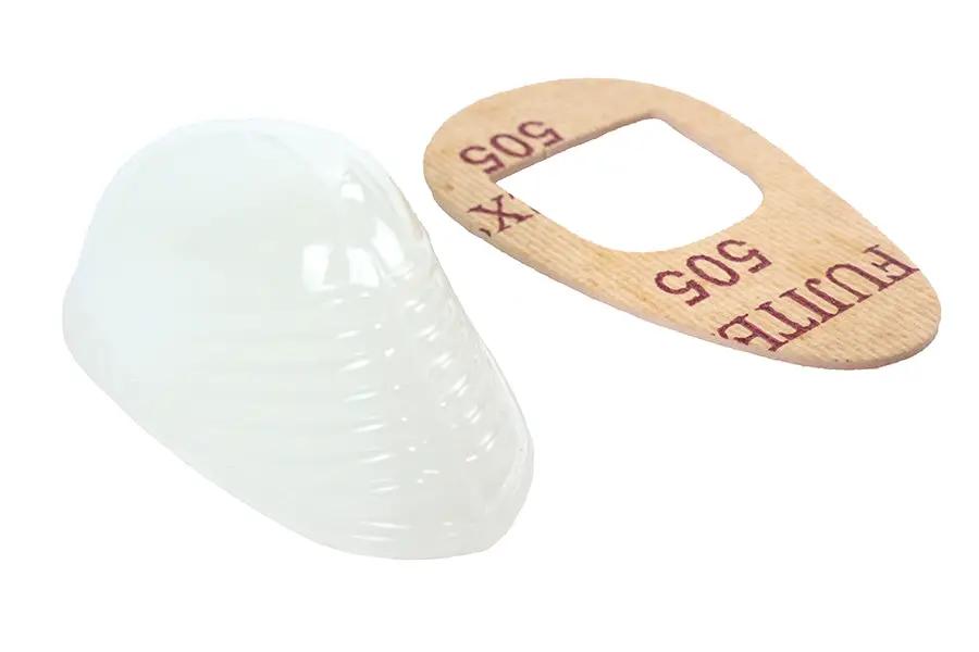 Wyatt Gatling Replica Fender Lamp Lens for Harley Davidson FL and VL Models by Wyatt Gatling