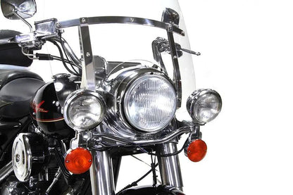 Wyatt Gatling 67712-83A Outer Headlamp Trim Rim Chrome for Harley Davidson FLT (1983-1992) by Wyatt Gatling