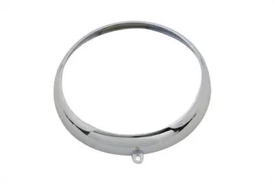 Wyatt Gatling 7 Inch Outer Headlamp Rim Chrome for Harley Davidson FLST Models by Wyatt Gatling