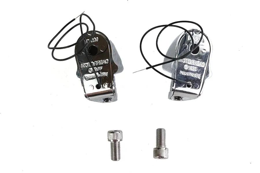 Wyatt Gatling 75053R 2 Inch Chrome Skull Marker Lamp – Decorative Show Use Only by Wyatt Gatling