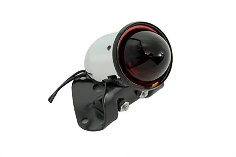 Wyatt Gatling InchK Inch Style Tail Lamp Kit with Glass Lens for Harley Davidson 1952-1954 by Wyatt Gatling