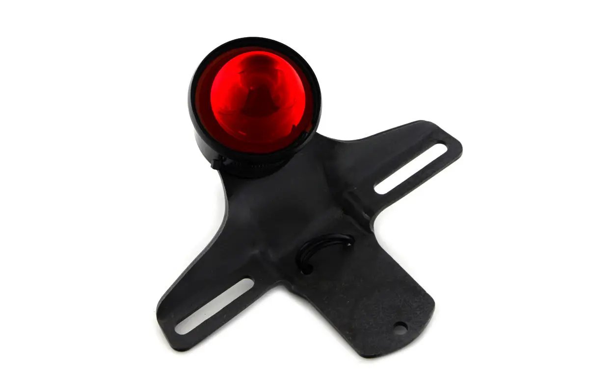 Wyatt Gatling Replica Tail Lamp with Glass Lens for 1934-1938 Harley Davidson VL by Wyatt Gatling