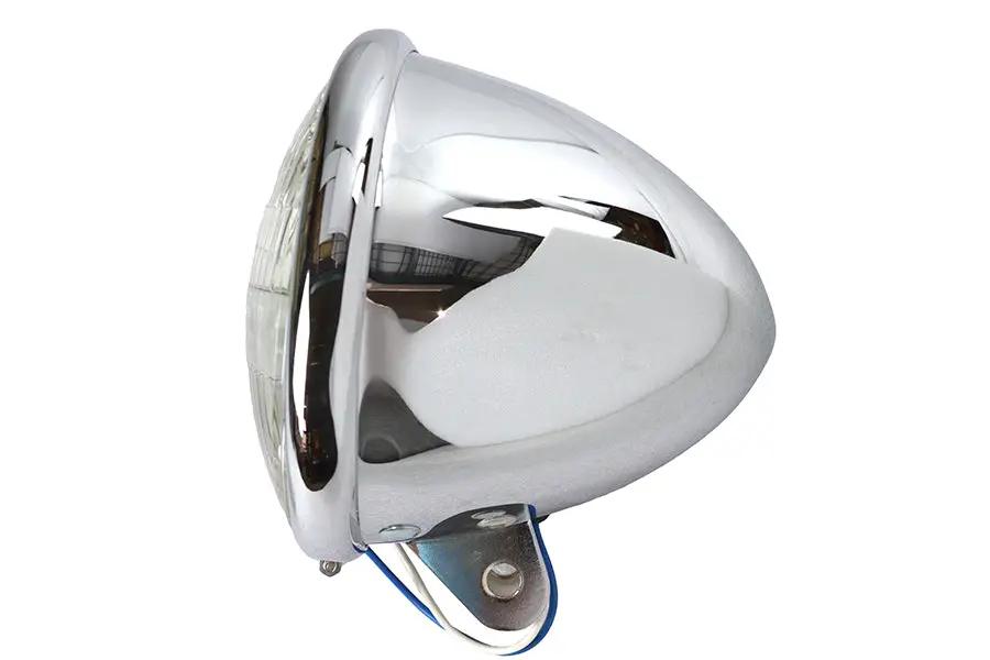 Paughco 1310 5-3/4 inch Round Headlamp Teardrop Style - Show or Decorative Use Only by Paughco