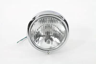 Wyatt Gatling 20-0334E 5-3/4 inch Round Headlamp Assembly for Harley FXSTS by Wyatt Gatling
