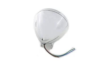 Wyatt Gatling 20-0334E 5-3/4 inch Round Headlamp Assembly for Harley FXSTS by Wyatt Gatling