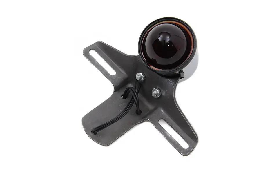 Wyatt Gatling Hummer Tail Lamp with Glass Lens for Harley Davidson 1947-1955 by Wyatt Gatling