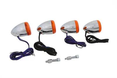 Chris Products Chrome Turn Signal Kit for Harley Davidson FXSTD (Part #8502) by Chris Products
