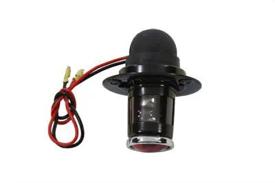 Wyatt Gatling 20-5513 Black 1 Inch Round Tail Lamp for Show or Decorative Use by Wyatt Gatling