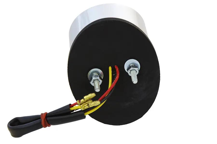 Wyatt Gatling Round Style Tail Lamp with Red Lens – Model L24-6636RLEDE by Wyatt Gatling