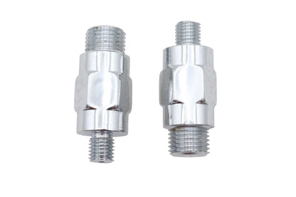 V-Twin Front Turn Signal Relocation Kit Chrome for Harley Davidson FXST and FLST Models by V-Twin