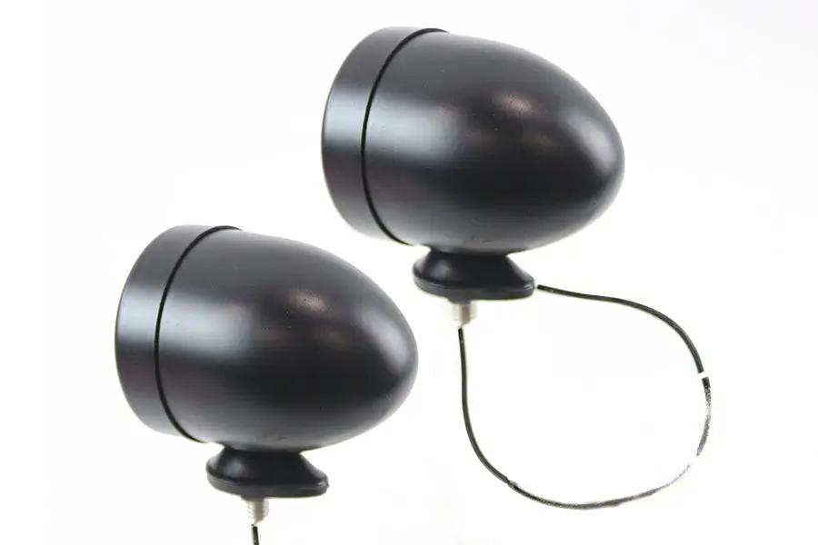 V-Twin Bullet Lamp Set Black - Set of 2 for Motorcycles and Custom Vehicles by V-Twin
