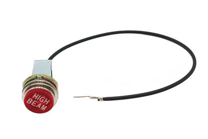 V-Twin 70117 Red High Beam Indicator Lamp for Harley Davidson FL and FX Models by V-Twin