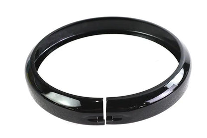 V-Twin Outer Headlamp Trim Rim Black for Harley Davidson FLDE and FLHC (Part #78962) by V-Twin