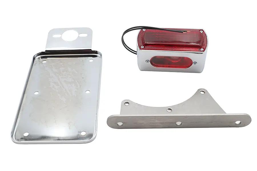 V-Twin Vertical Side Mount Tail Lamp Kit for Harley Davidson FL Models by V-Twin