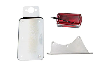 V-Twin Vertical Side Mount Tail Lamp Kit for Harley Davidson FL Models by V-Twin