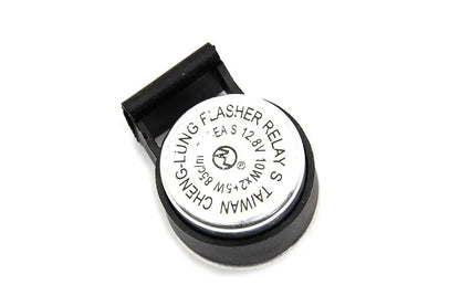 Wyatt Gatling 63667 12 Volt 2 Pin Flasher Unit with Built-in Bulb Failure Indicator for Harley Davidson FL Models by Wyatt Gatling
