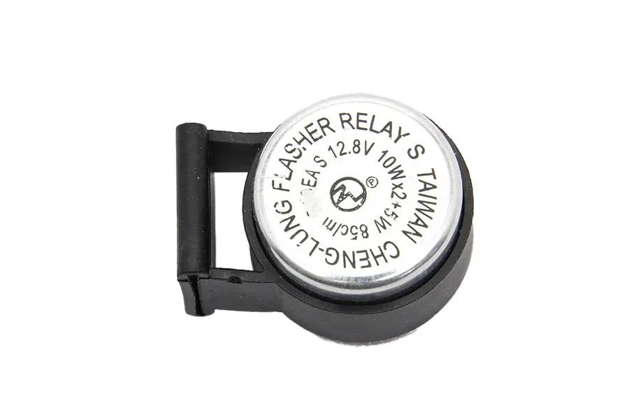 Wyatt Gatling 63667 12 Volt 2 Pin Flasher Unit with Built-in Bulb Failure Indicator for Harley Davidson FL Models by Wyatt Gatling