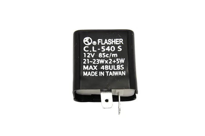 Wyatt Gatling 12V 2-Pin Flasher Unit Part #63668 for Harley Davidson FL Models by Wyatt Gatling