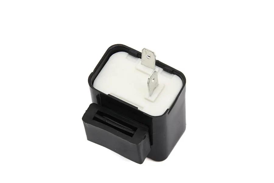 Wyatt Gatling 12V 2-Pin Flasher Unit Part #63668 for Harley Davidson FL Models by Wyatt Gatling