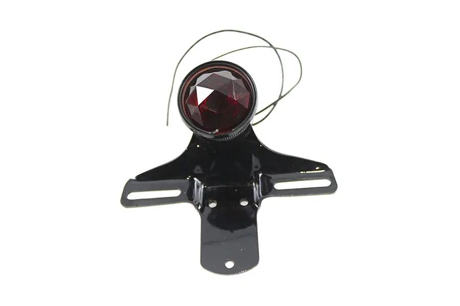 V-Twin Replica Tail Lamp with Faceted Red Glass Lens for Harley Davidson VL (1934-1938) by V-Twin