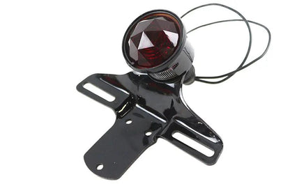 V-Twin Replica Tail Lamp with Faceted Red Glass Lens for Harley Davidson VL (1934-1938) by V-Twin