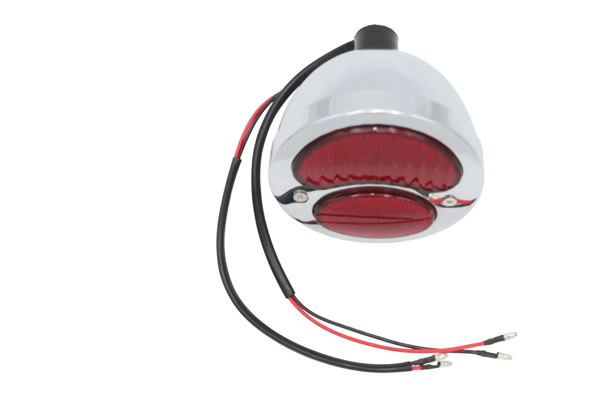 V-Twin Duet Tail Lamp Assembly Chrome for Classic Motorcycle Restoration by V-Twin