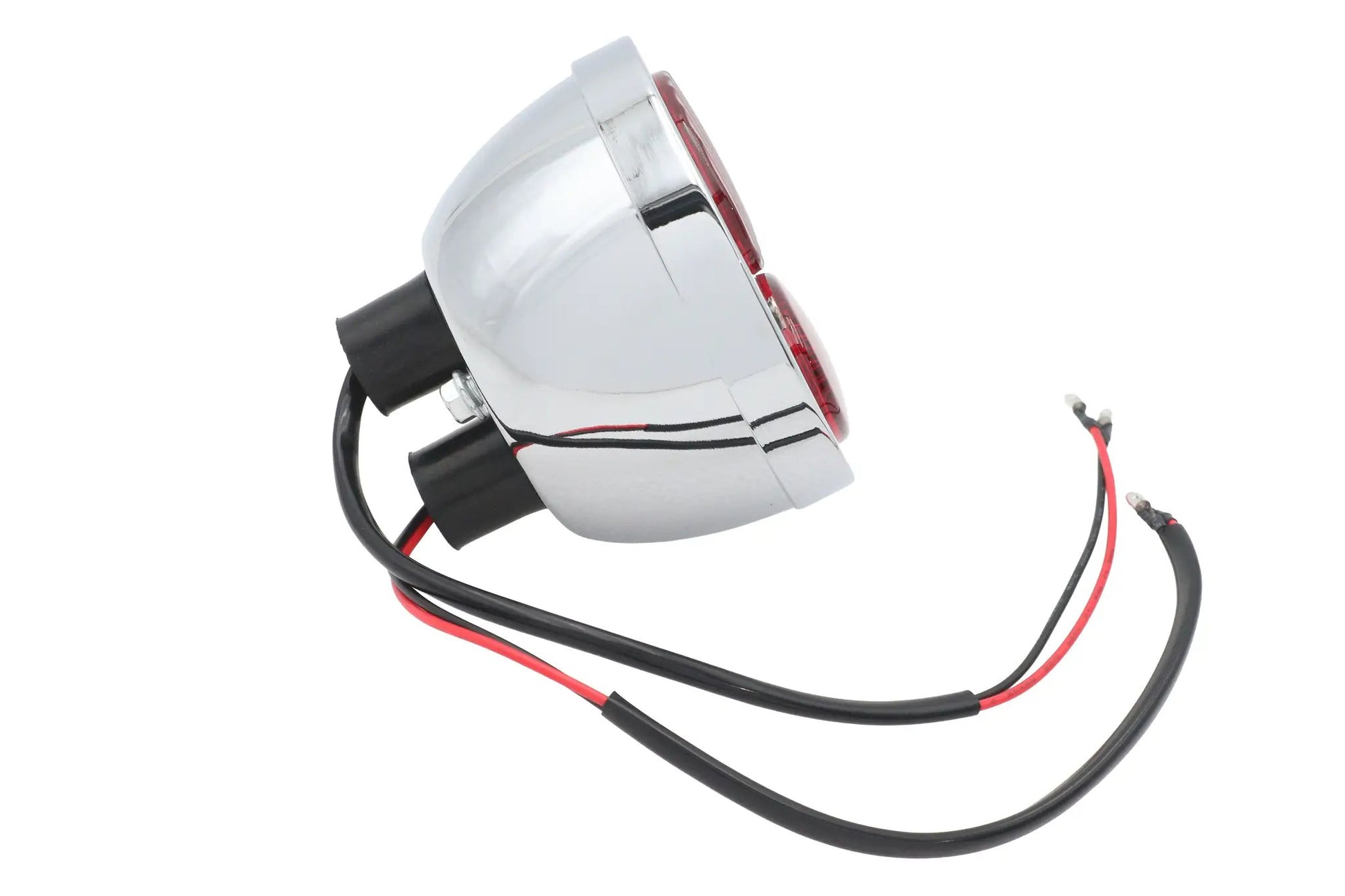 V-Twin Duet Tail Lamp Assembly Chrome for Classic Motorcycle Restoration by V-Twin