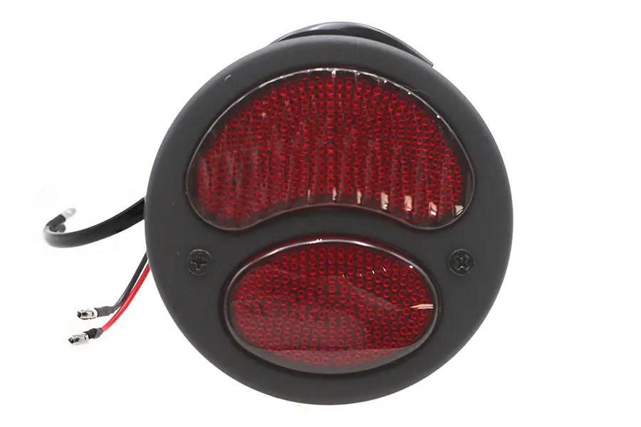 V-Twin Duet Tail Lamp Assembly Black for Classic Motorcycles by V-Twin
