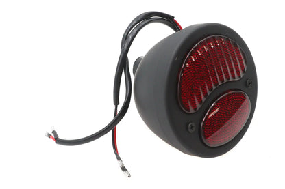 V-Twin Duet Tail Lamp Assembly Black for Classic Motorcycles by V-Twin