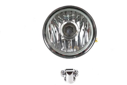 V-Twin Factory Sample 5-3/4 inch Chrome Rocket Style Headlamp - Pre-Production Decorative Part by V-Twin