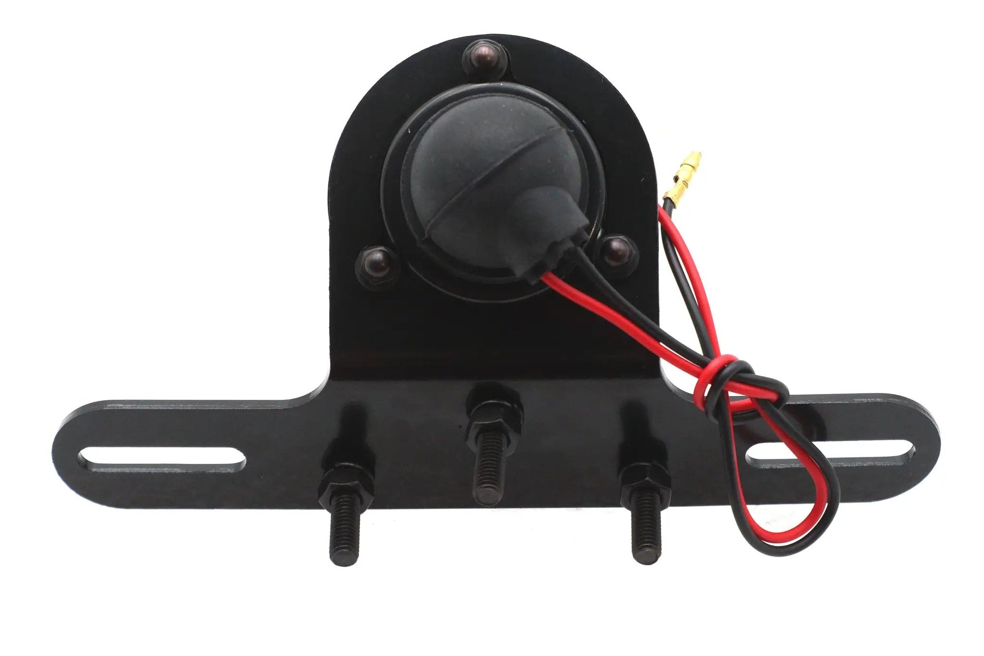 V-Twin 62273 2 Inch Round Vintage Tail Lamp with Black Finish and Red Lens by V-Twin
