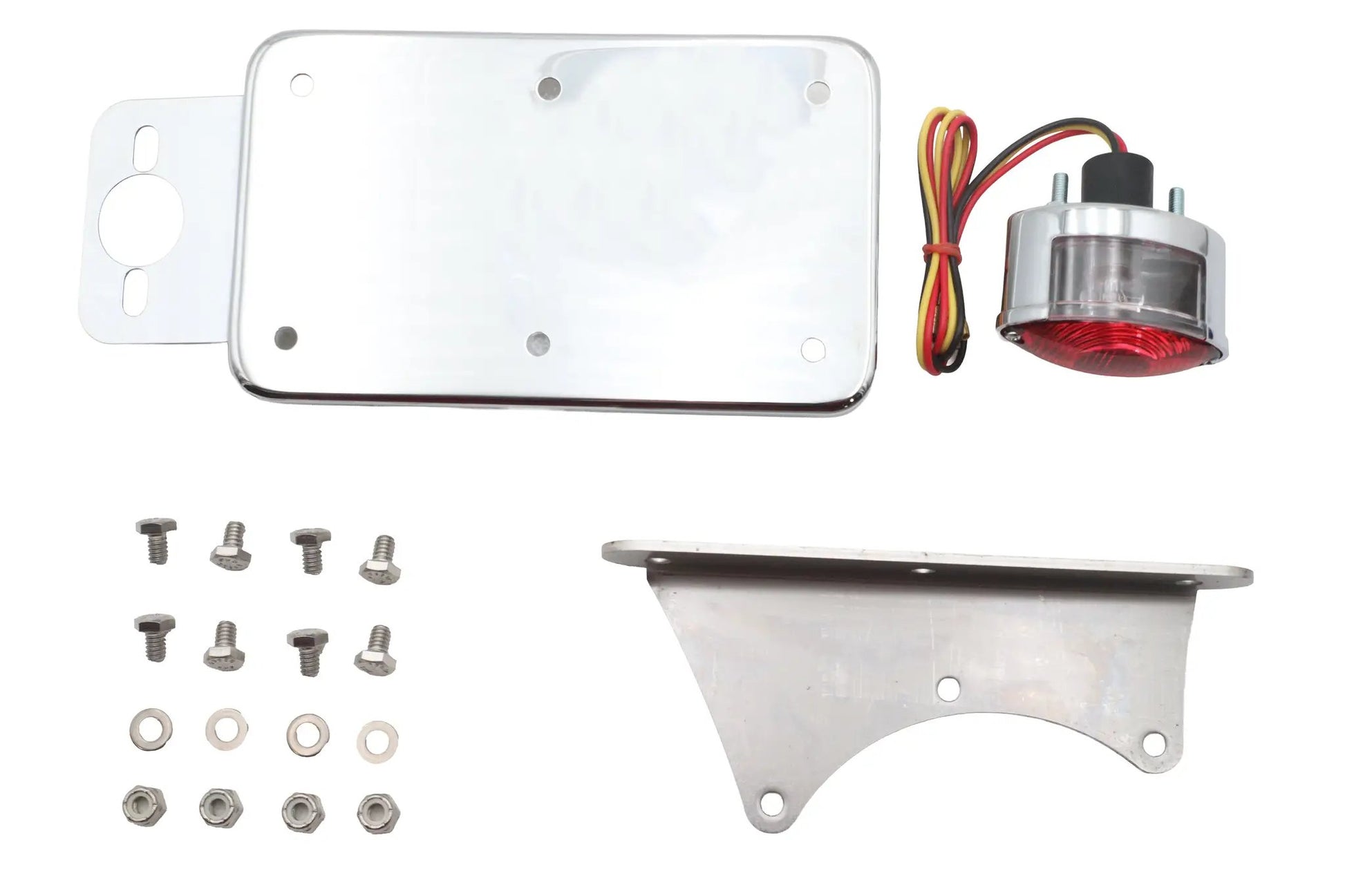V-Twin Vertical Side Mount Tail Lamp Kit for Harley Davidson FL (1941-1964) by V-Twin