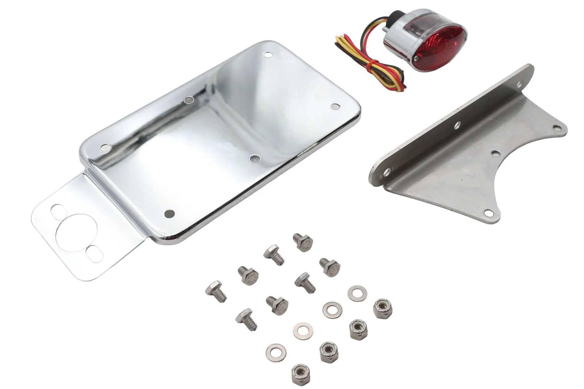 V-Twin Vertical Side Mount Tail Lamp Kit for Harley Davidson FL (1941-1964) by V-Twin