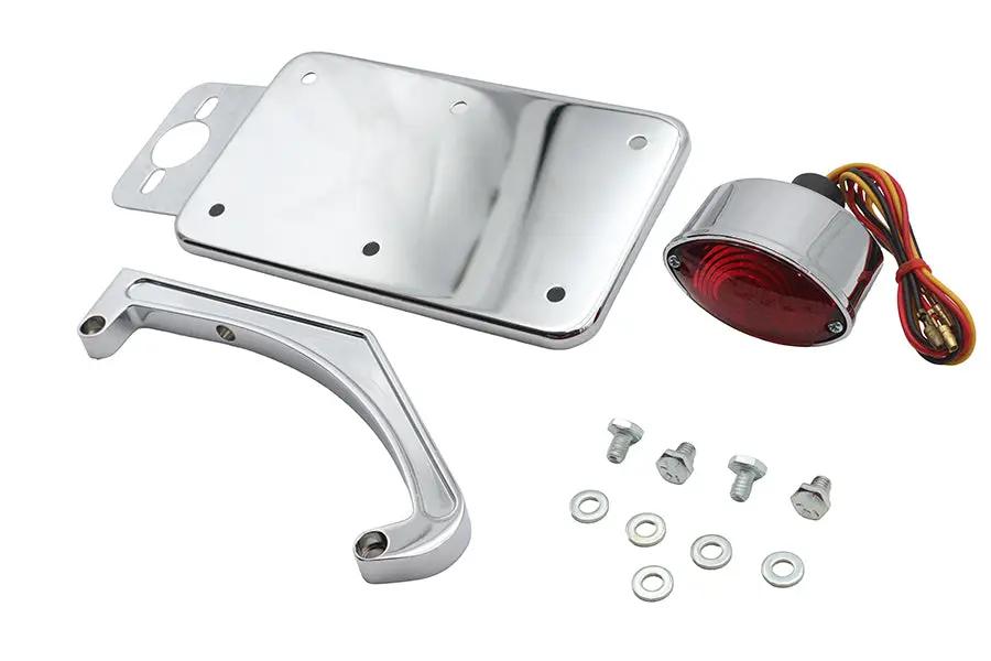 V-Twin Vertical Side Mount Tail Lamp Kit for Harley Davidson FL Models by V-Twin