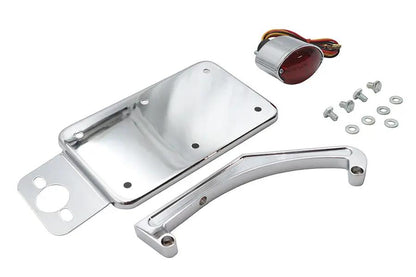 V-Twin Vertical Side Mount Tail Lamp Kit for Harley Davidson FL Models by V-Twin