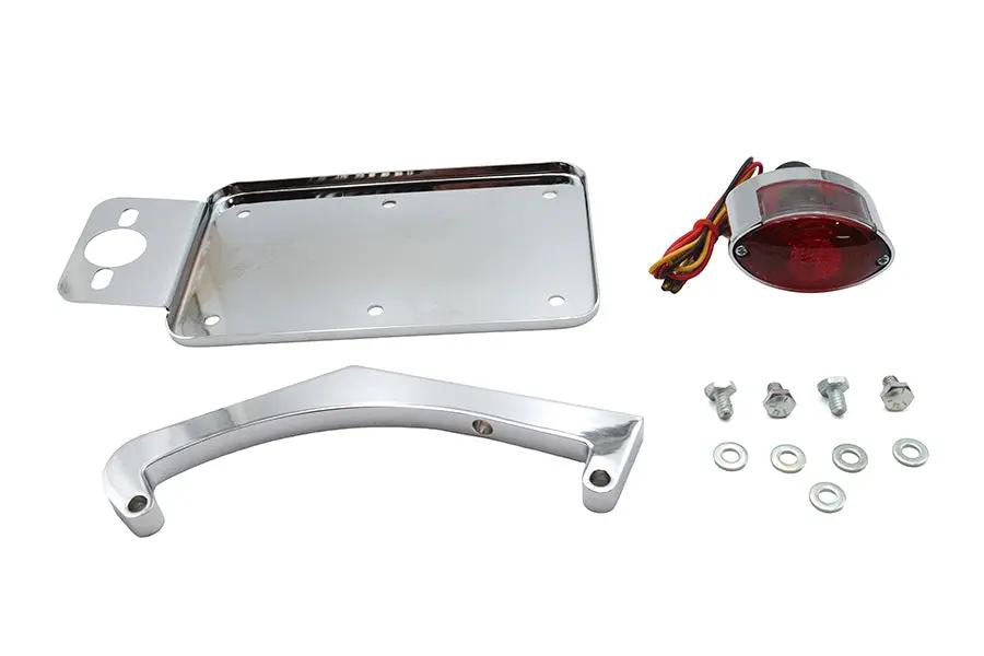 V-Twin Vertical Side Mount Tail Lamp Kit for Harley Davidson FL Models by V-Twin