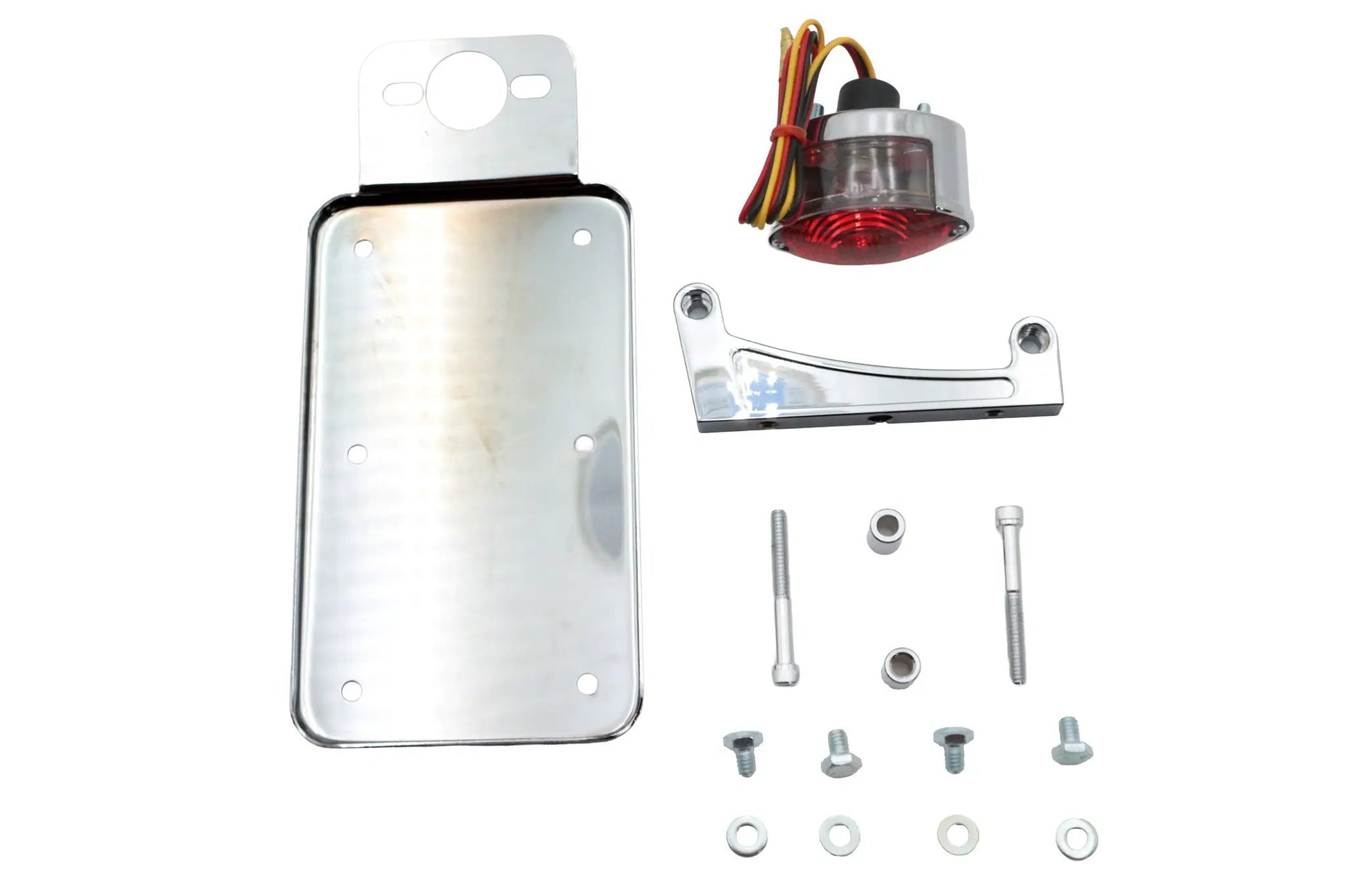 V-Twin Vertical Side Mount Tail Lamp Kit for Harley Davidson FX and Softail Models by V-Twin