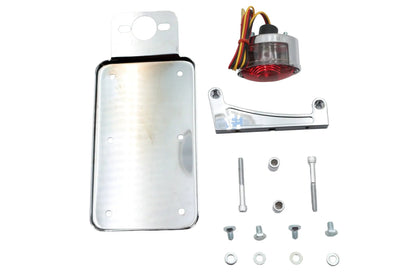 V-Twin Vertical Side Mount Tail Lamp Kit for Harley Davidson FX and Softail Models by V-Twin
