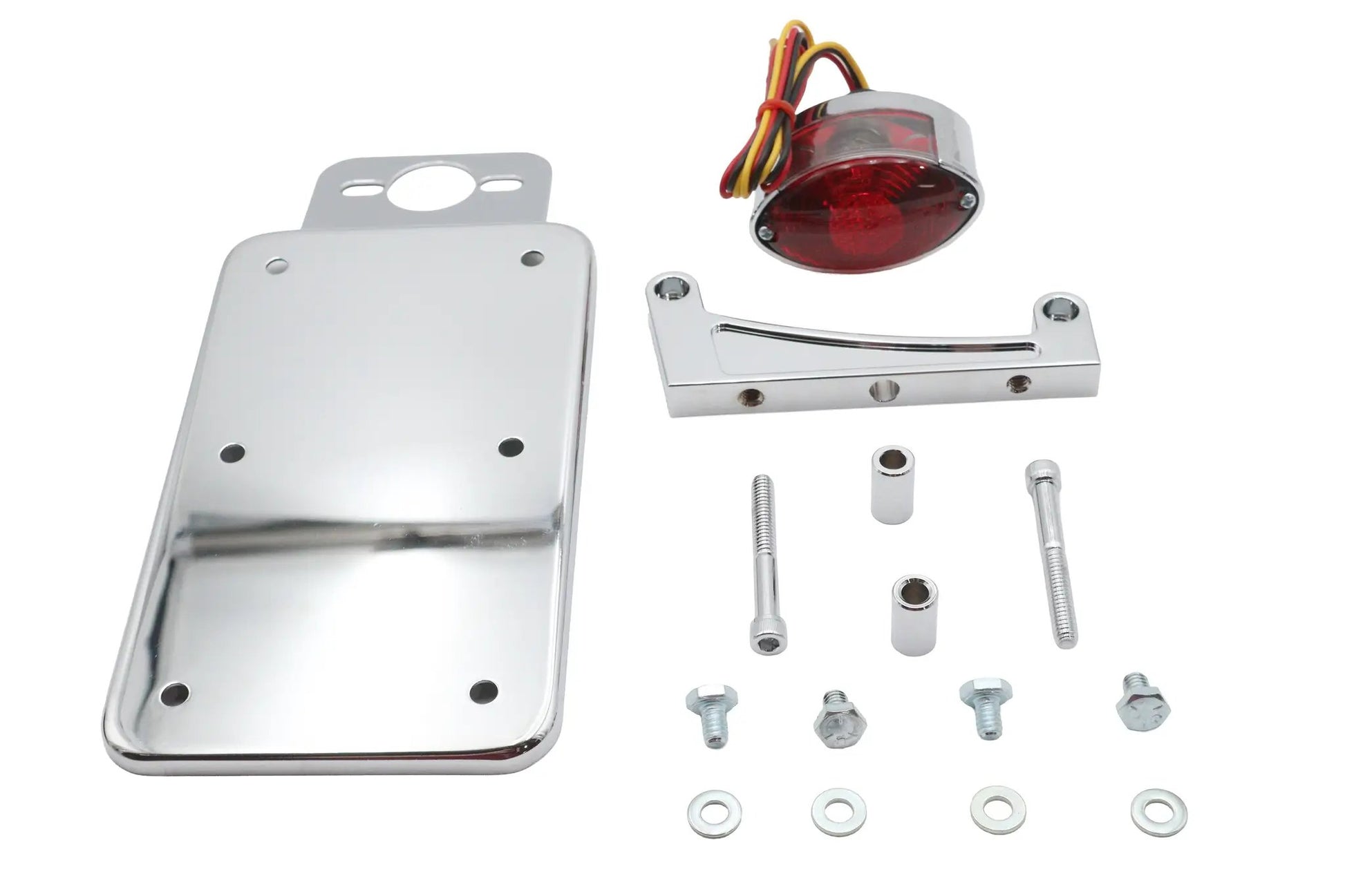 V-Twin Vertical Side Mount Tail Lamp Kit for Harley Davidson FX and Softail Models by V-Twin