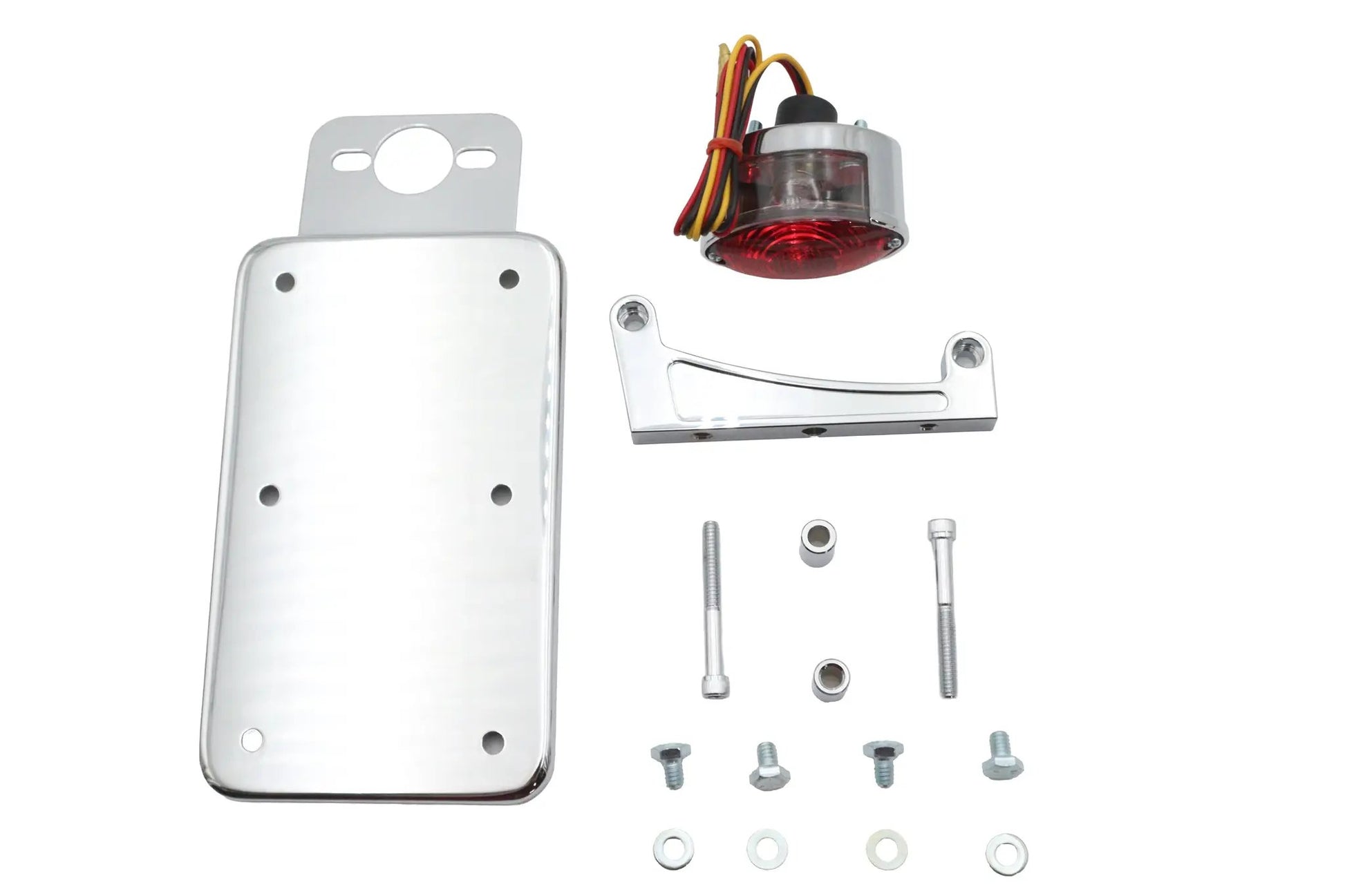 V-Twin Vertical Side Mount Tail Lamp Kit for Harley Davidson FX and Softail Models by V-Twin
