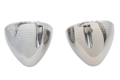V-Twin Bullistic Turn Signal Lenses Smoke – Bullet Style, 83mm Diameter for Harley Davidson FL Models by V-Twin