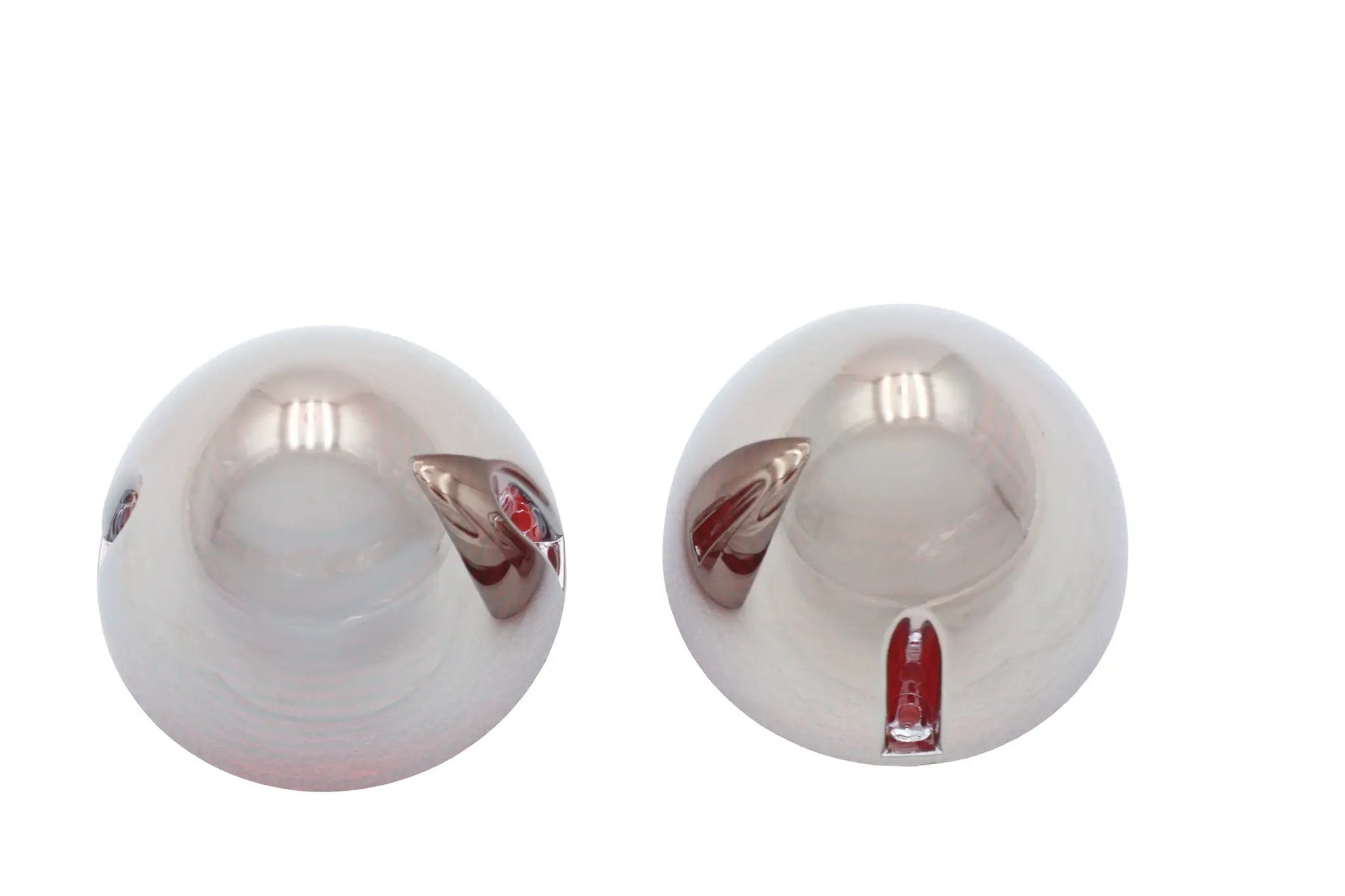 V-Twin Bullistic Turn Signal Lenses with Red Bulb Cover for Harley Davidson FL - 83mm Diameter by V-Twin