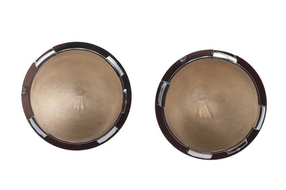 V-Twin Bullistic Turn Signal Lenses Clear (Part #78953CC) for Harley Davidson Motorcycles by V-Twin