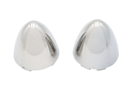 V-Twin Bullistic Turn Signal Lenses Smoke – Bullet Style, 60mm Diameter for Harley Davidson Motorcycles by V-Twin