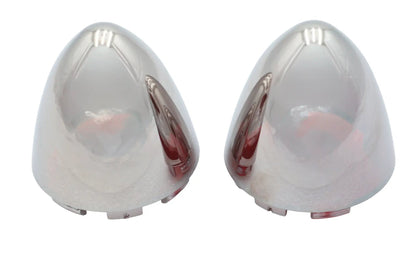 V-Twin Bullistic Turn Signal Lenses Red - 60mm Bullet Style for Harley Davidson by V-Twin