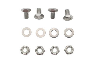 V-Twin License Plate Hardware Kit (Part 33-2734) for Motorcycle Tail Light Assembly by V-Twin
