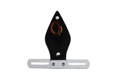 Wyatt Gatling Chrome Teardrop LED Tail Lamp Assembly with Red Lens – Model 20-6580RLED by Wyatt Gatling