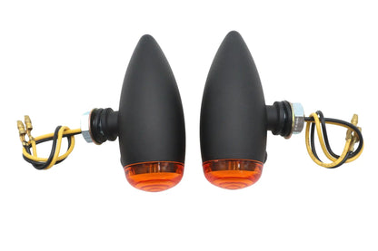 Wyatt Gatling 20-6589SABLED Mini LED Bullet Amber Lens Marker Lamp Set by Wyatt Gatling