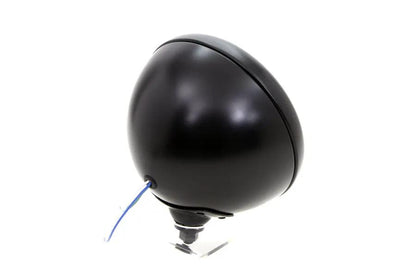 Wyatt Gatling 20-6004HMB 7 Inch Headlamp Assembly with H-4 Type Bulb for Harley Davidson FL (1949-1958) by Wyatt Gatling